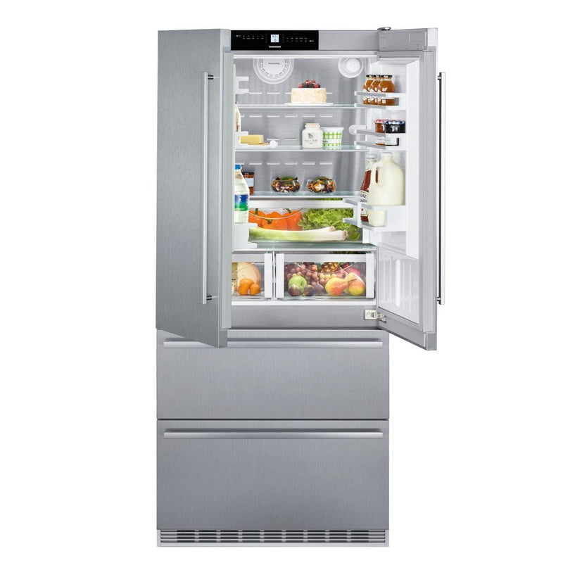 Liebherr 36-inch, 19.5 cu.ft. French 4-Door Refrigerator with NoFrost CS 2092 IMAGE 4