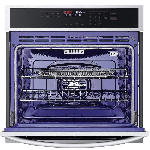 LG 30-inch, 4.7 cu. ft. Built-in Single Wall Oven with Convection Technology WSEP4723F IMAGE 4