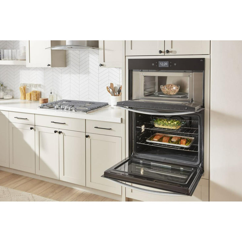 Whirlpool 30-inch 5.0 cu. ft. Main Oven Capacity Combo Wall Oven with Microwave Oven WOEC7030PV IMAGE 12