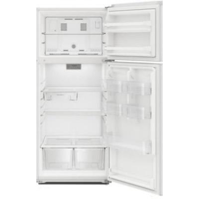 Whirlpool 28-inch Freestanding Top Freezer Refrigerator WRTX5328PW IMAGE 2