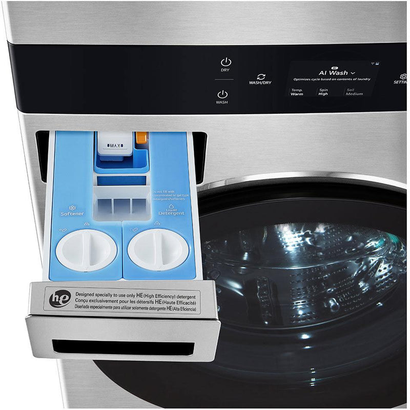 LG STUDIO Stacked Washer/Dryer Electric Laundry Center with Allergiene® Cycle SWWE50N3 IMAGE 7