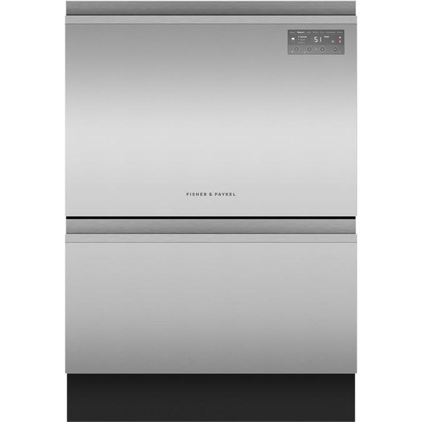 Fisher & Paykel 24-inch Built-in Double Drawer DishDrawer™ with Wi-Fi DD24DT2NX9 IMAGE 1