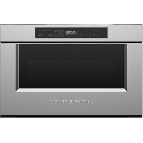 Fisher & Paykel 24-inch, 1.2 cu. ft. Built-in Microwave Drawer with 10 Power Levels OMD24SPX1 IMAGE 1