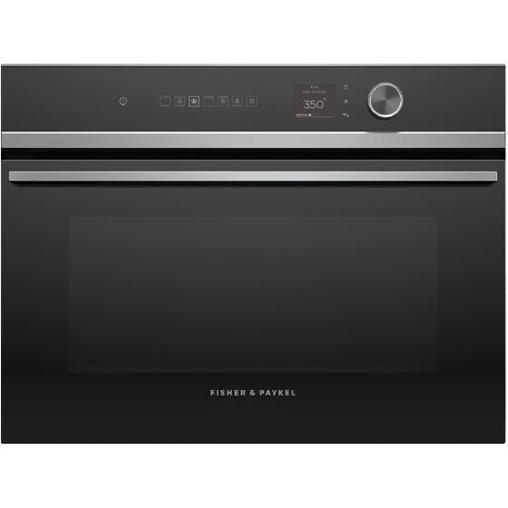 Fisher & Paykel 24-inch, 1.9 cu. ft. Built-in Single Steam Wall Oven with AeroTech™ Technology OS24NDLX1 IMAGE 1