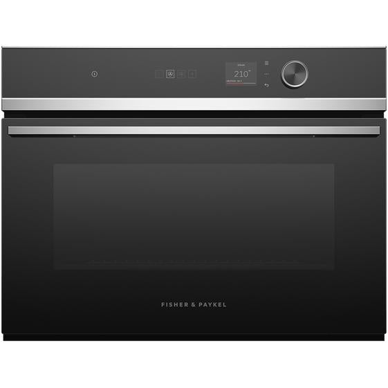 Fisher & Paykel 24-inch, 1.9 cu. ft. Built-in Single Steam Wall Oven with AeroTech™ Technology OS24NDLX1 IMAGE 3