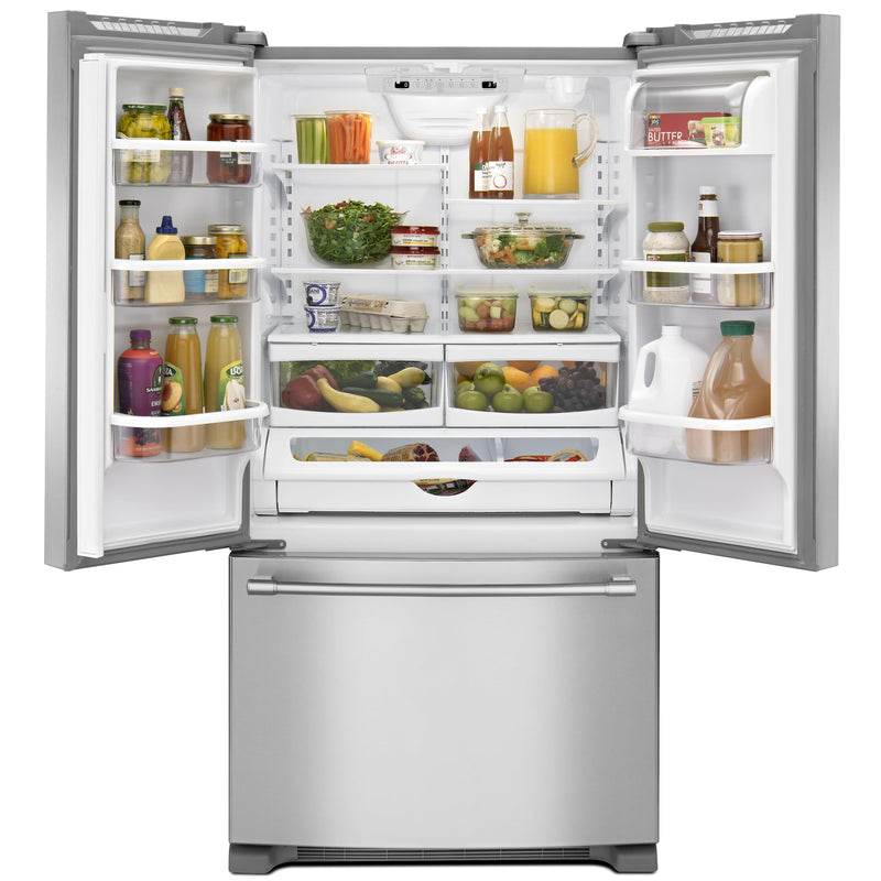 Maytag 36-inch, 25.2 cu.ft French 3-Door Refrigerator MRFF5036PZ IMAGE 5