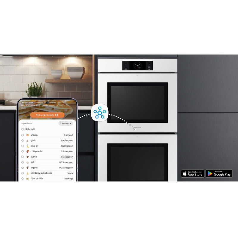Samsung 30-inch, 5.1 cu. ft. Built-in Combination Wall Oven NQ70CB700D12AA IMAGE 11