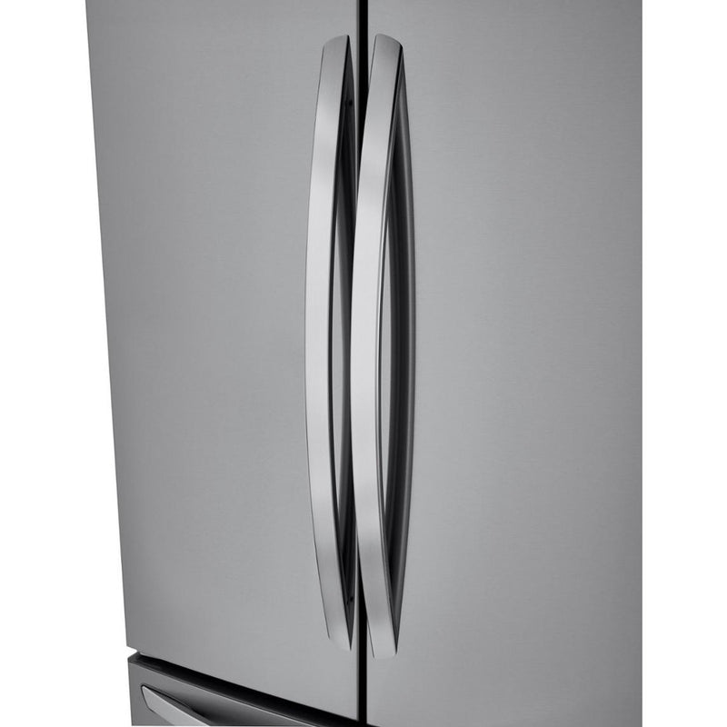 LG 36-inch, 23.0 cu. ft. French 3-Door Refrigerator with Smart Diagnosis LRFCC23D6S IMAGE 4