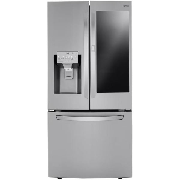 LG 33-inch, 24.4 cu. ft. French 3-Door Refrigerator with Slim SpacePlus™ Ice System LRFVS2503S IMAGE 1
