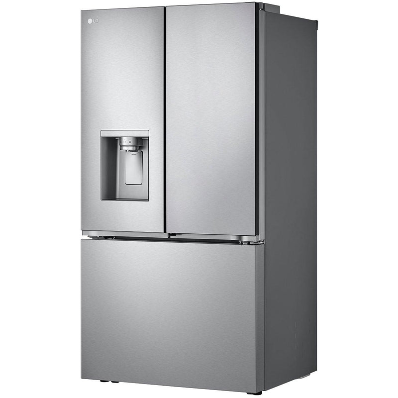 LG 36-inch, 30.7 cu. ft. French 3-Door Refrigerator with Wi-Fi LRYXS3106S IMAGE 2