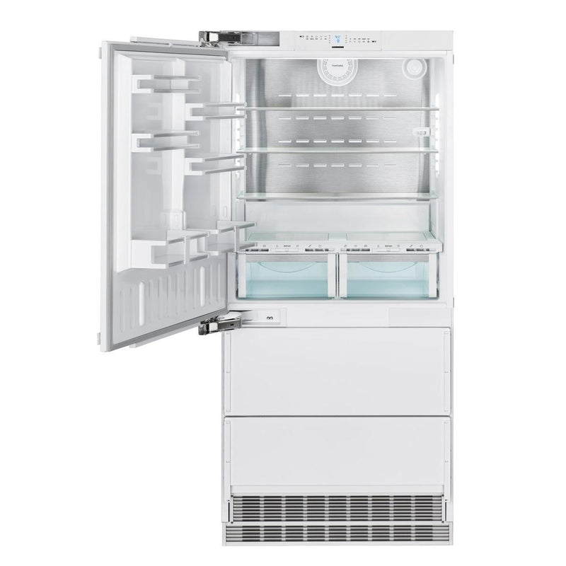 Liebherr 36-inch, 21.3 cu. ft. Built-in Bottom Freezer Refrigerator with Interior Ice Maker HCB 2091 IMAGE 2
