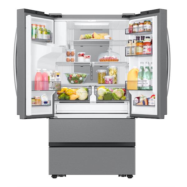 Samsung 36-inch, 30 cu. ft. French 4-Door Refrigerator with SmartThings Energy RF31CG7400SRAA IMAGE 3