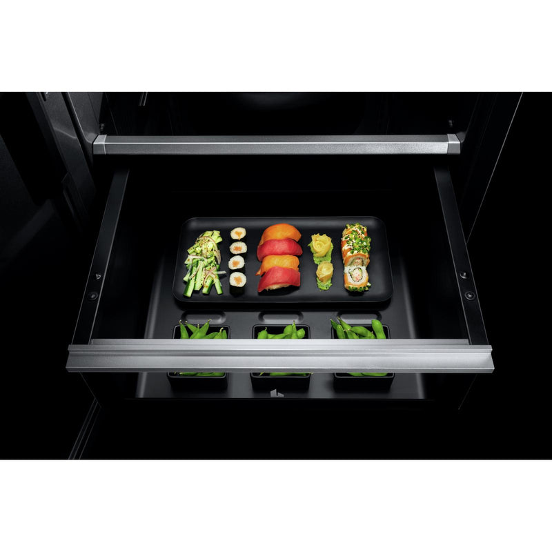 JennAir 30-inch, 16.3 cu.ft. Built-in Bottom Freezer Refrigerator with Obsidian Interior JBBFL30NMX IMAGE 10
