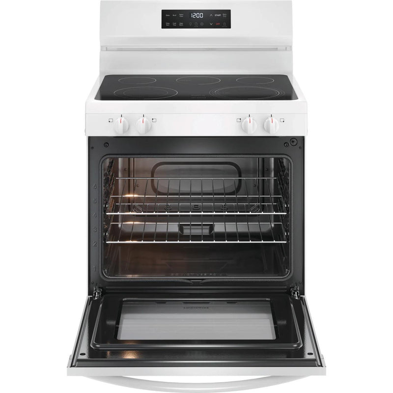 Frigidaire 30-inch Freestanding Electric Range with Even Baking Technology FCRE306CAW IMAGE 3
