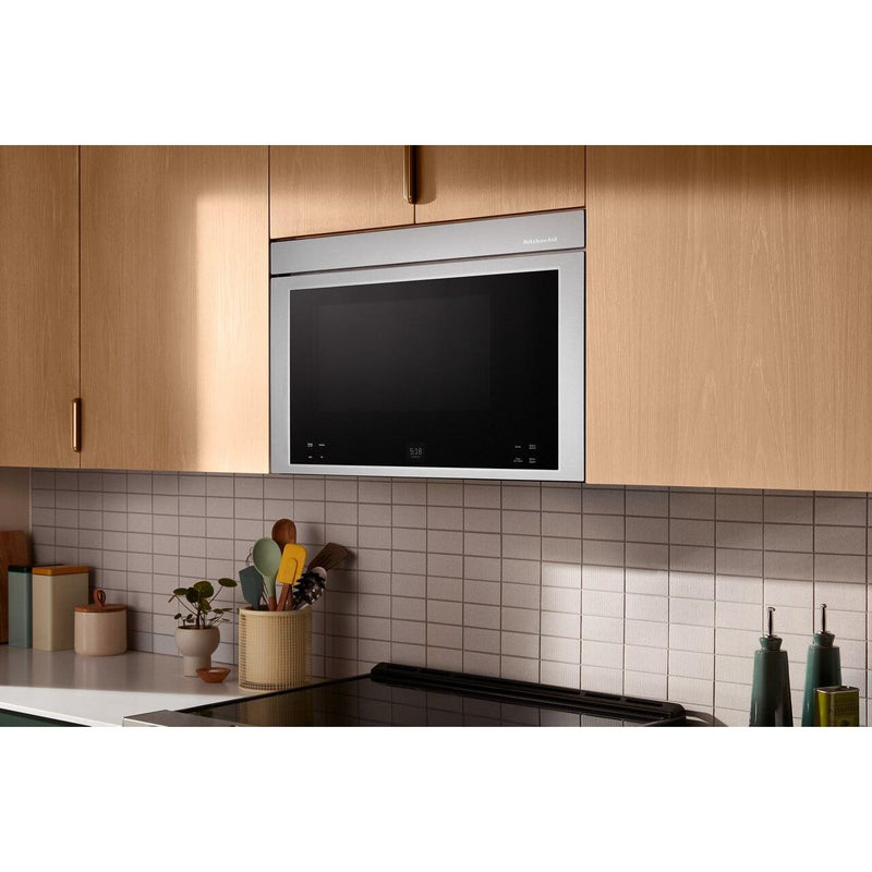 KitchenAid 30-inch, 1.1 cu. ft. Over-the-Range Microwave Oven with Air Fry Technology YKMMF530PPS IMAGE 7