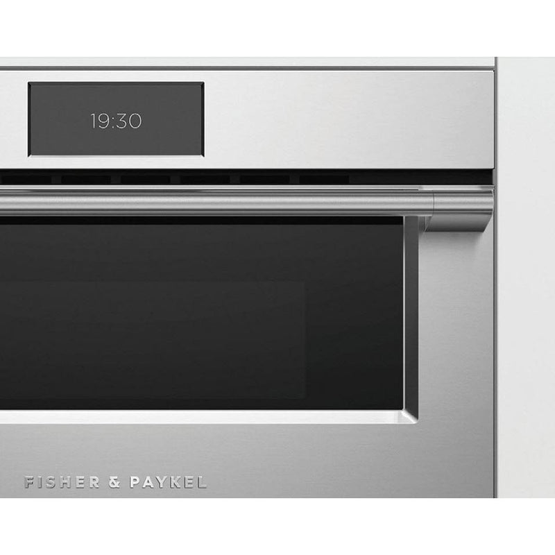 Fisher & Paykel 30-inch, 1.9 cu. ft. Built-in Combination Steam Oven with 23 Functions OS30NPTX1 IMAGE 3