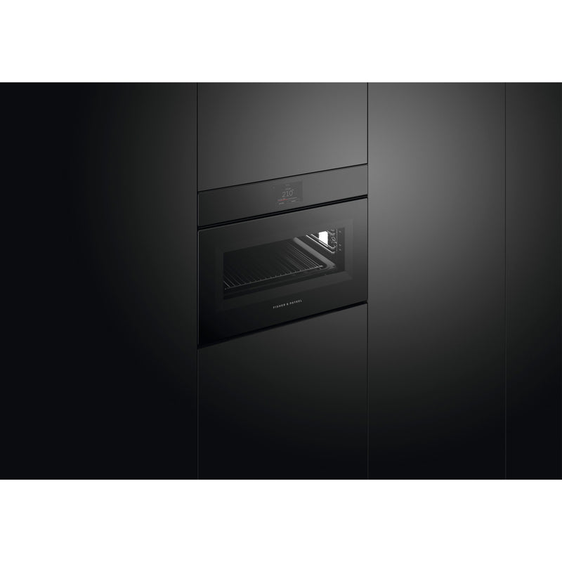 Fisher & Paykel 24-inch Built-in Single Wall Oven with Convection Technology OS24NMTNB1 IMAGE 3