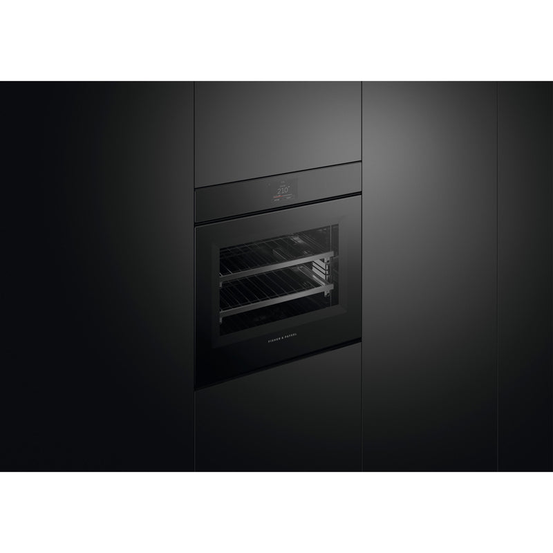 Fisher & Paykel 24-inch Built-in Steam Wall Oven with Convection Technology OS24SMTNB1 IMAGE 6
