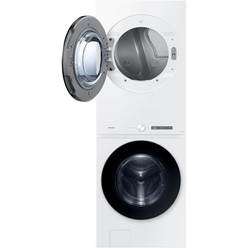 Samsung Stacked Washer/Dryer Electric Laundry Center with Wi-Fi WH46DBH100EWAC IMAGE 2
