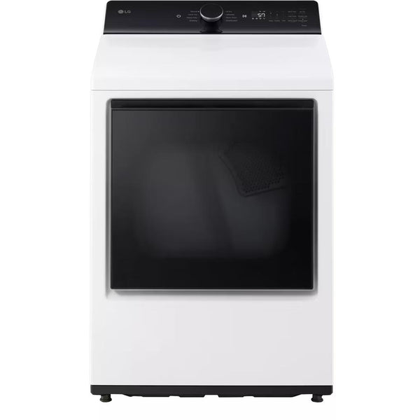 LG 7.3 cu. ft. Electric Dryer with EasyLoad™ Door and AI Sensing DLE8400WE IMAGE 1