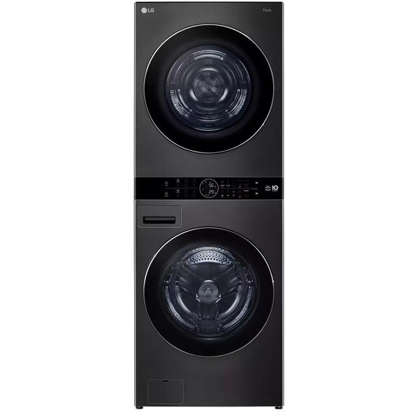 LG Stacked Washer/Dryer Electric Laundry Center with Wi-Fi WKHC252HBA IMAGE 1