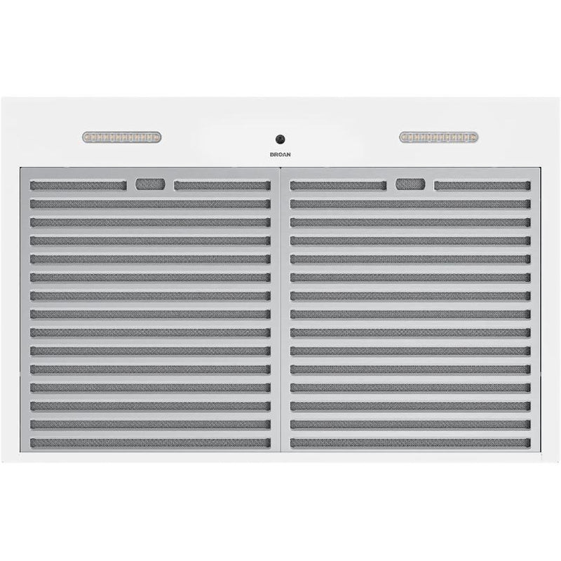 Broan 30-inch Glacier Series GLA3 Under-Cabinet Range Hood GLA3304WW IMAGE 2