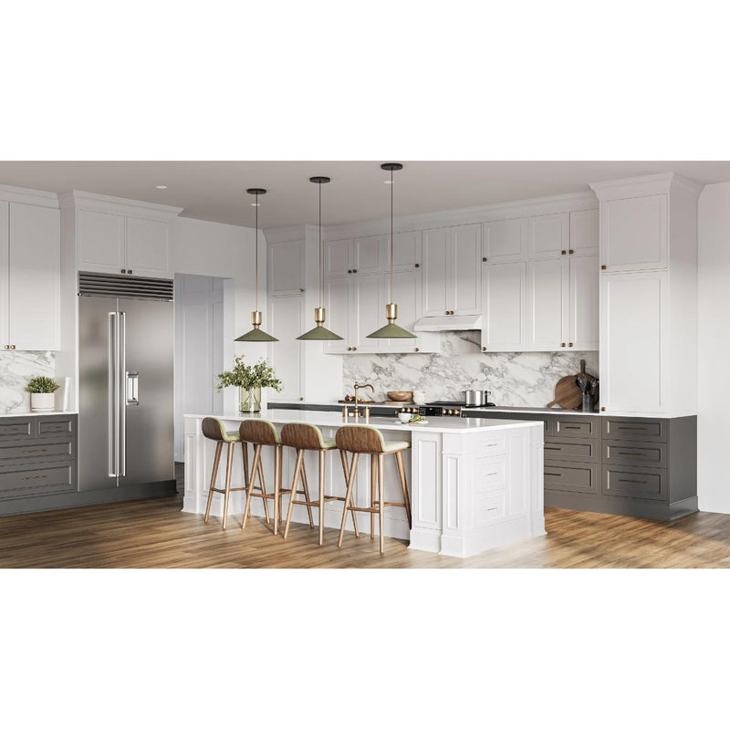 Broan 30-inch Glacier Series GLA3 Under-Cabinet Range Hood GLA3304WW IMAGE 4