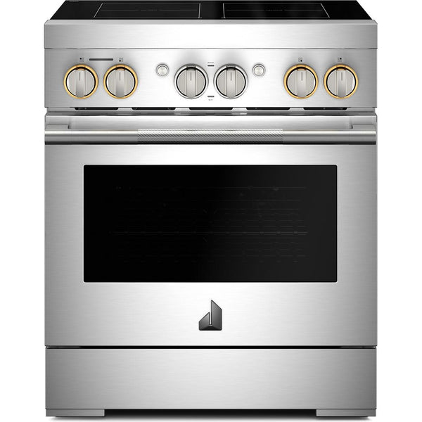  JennAir 30-inch, 4.1 cu. ft. Freestanding Induction Range with Wi-Fi JPIFC730RL IMAGE 1