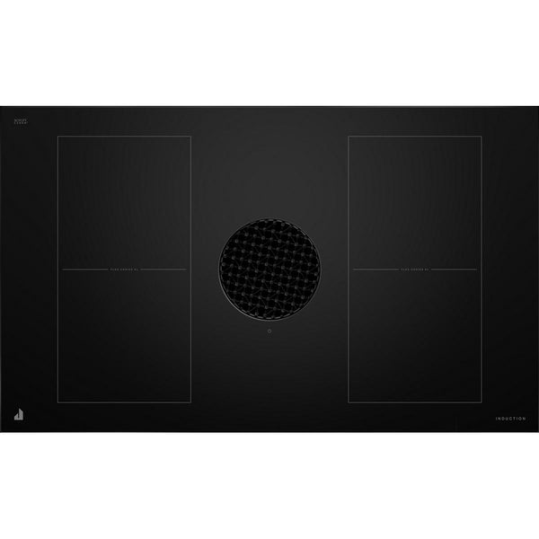  JennAir 36-inch Built-in Induction Cooktop with Downdraft Ventilation JIDT836SBL IMAGE 1