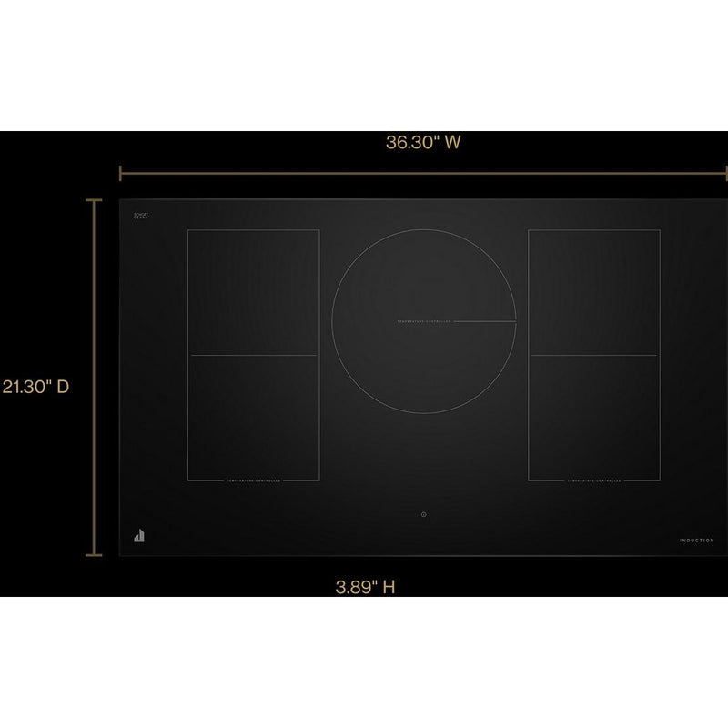  JennAir 36-inch Built-in Induction Cooktop JICT736SB IMAGE 8