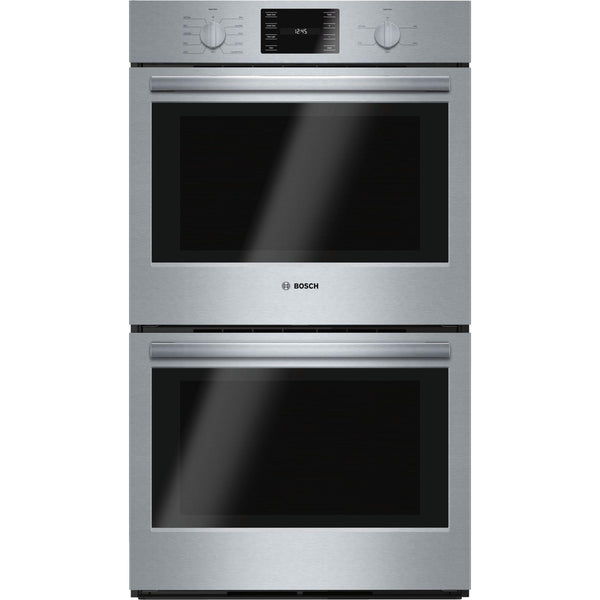 Bosch 30-inch, 9.2 cu. ft. Built-in Double Wall Oven with Convection HBL5651UC IMAGE 1