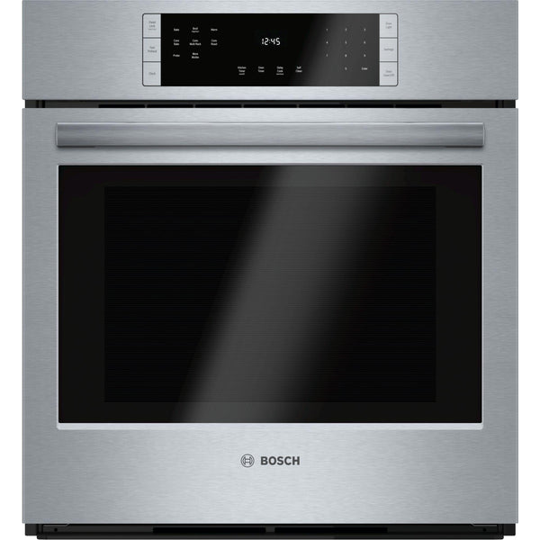 Bosch 27-inch, 4.1 cu. ft. Built-in Single Wall Oven with Convection HBN8451UC IMAGE 1