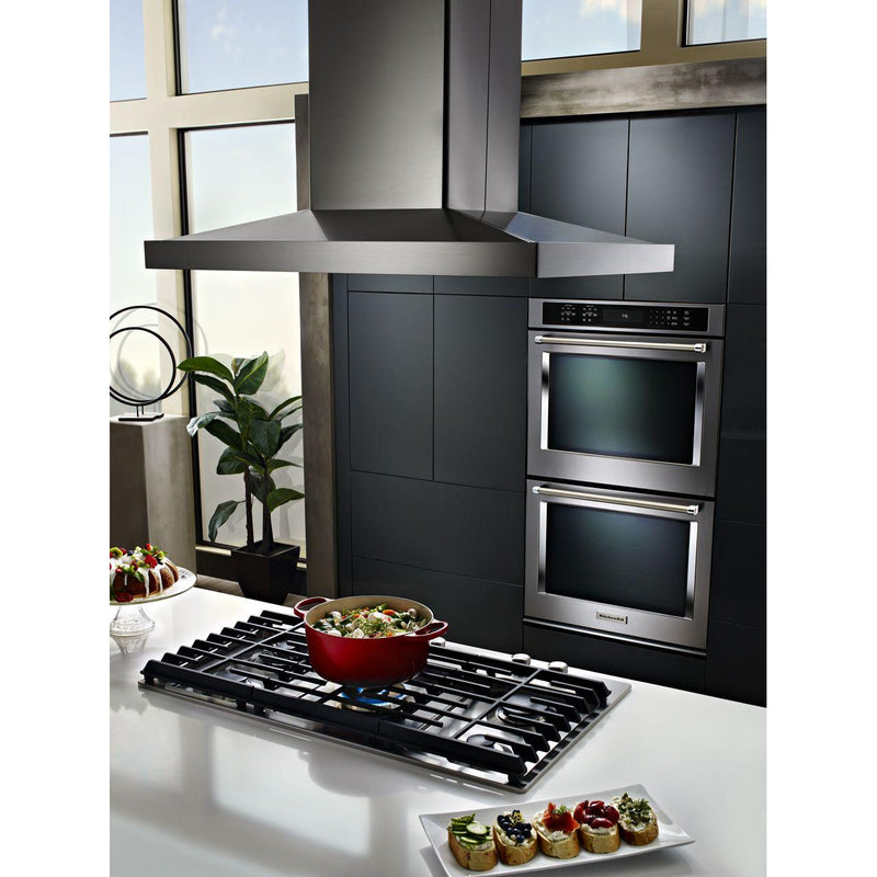 KitchenAid 30-inch Built-In Gas Cooktop with Even-Heat™ Burner KCGS550ESS IMAGE 11
