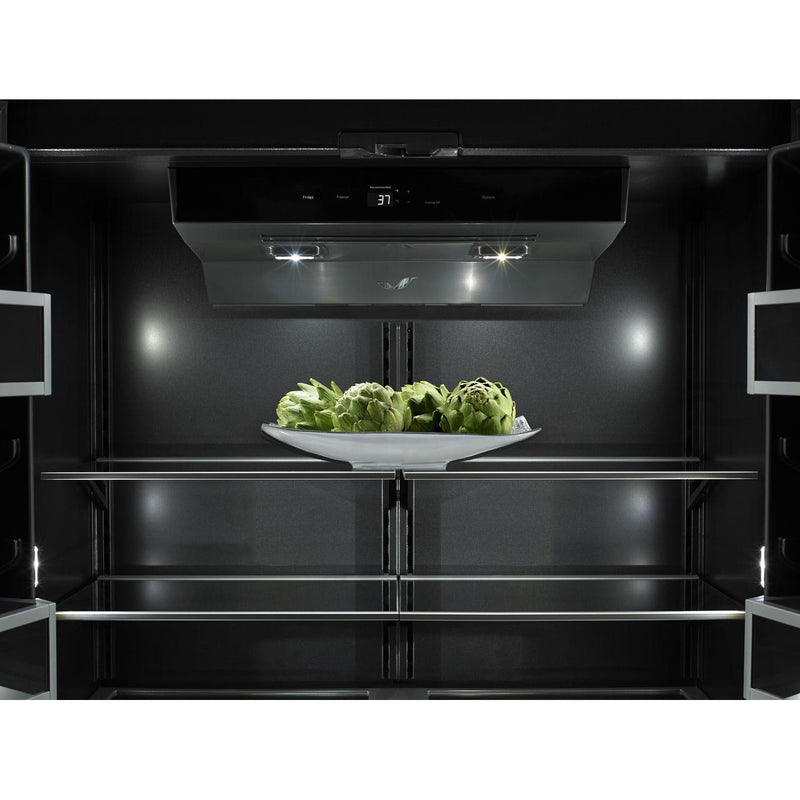 JennAir 36-inch, 20.9 cu.ft. Built-in Bottom Freezer Refrigerator with Obsidian Interior JB36NXFXRE IMAGE 10
