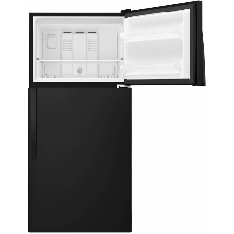 Whirlpool 30-inch, 18.2 cu.ft. Freestanding Top Freezer Refrigerator with Flexi-Slide™ Bin WRT318FZDB IMAGE 2