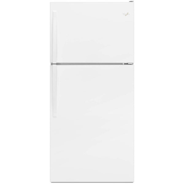 Whirlpool 30-inch, 18.2 cu.ft. Freestanding Top Freezer Refrigerator with Flexi-Slide™ Bin WRT318FZDW IMAGE 1