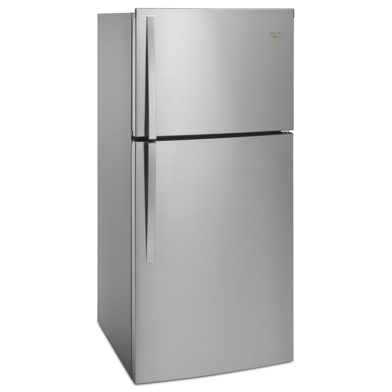 Whirlpool 30-inch, 19.14 cu.ft. Freestanding Top Freezer Refrigerator with Flexi-Slide™ Bin WRT519SZDM IMAGE 2