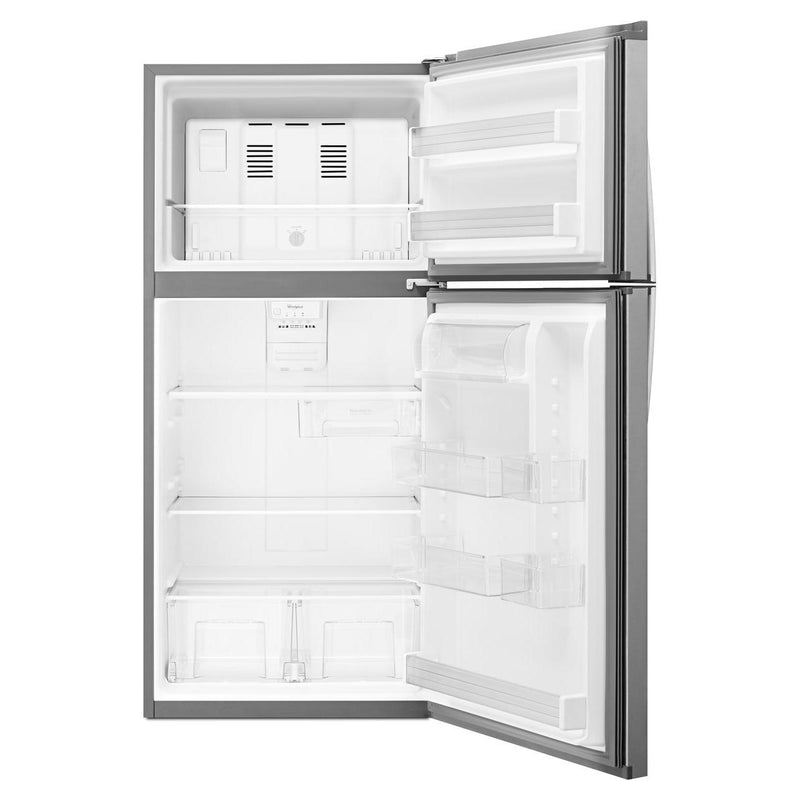 Whirlpool 30-inch, 19.14 cu.ft. Freestanding Top Freezer Refrigerator with Flexi-Slide™ Bin WRT519SZDM IMAGE 3