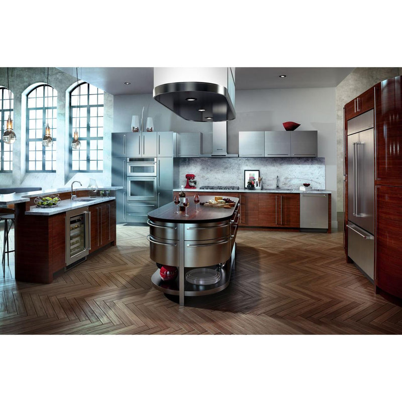 KitchenAid 43-inch, 24.2 cu.ft. Built-in French 3-Door Refrigerator with Platinum Interior Design KBFN502ESS IMAGE 16