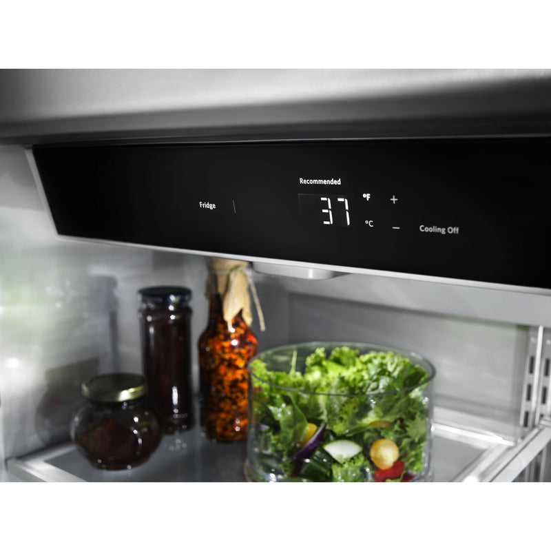 KitchenAid 36-inch, 20.9 cu.ft. Built-in Bottom Freezer Refrigerator with Internal Ice Maker KBBL306ESS IMAGE 4
