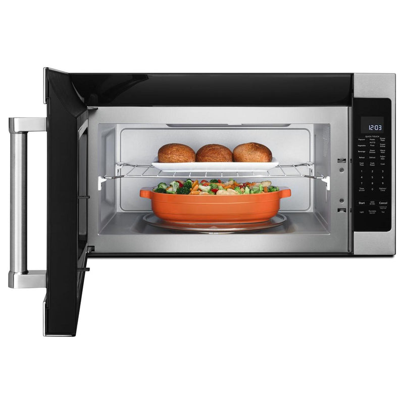 KitchenAid 30-inch, 2 cu. ft. Over-the-Range Microwave Oven YKMHS120ES IMAGE 3