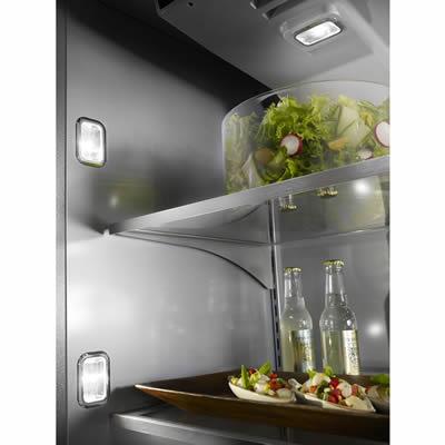 KitchenAid 36-inch, 20.9 cu.ft. Built-in Bottom Freezer Refrigerator with Internal Ice Maker KBBR306ESS IMAGE 6