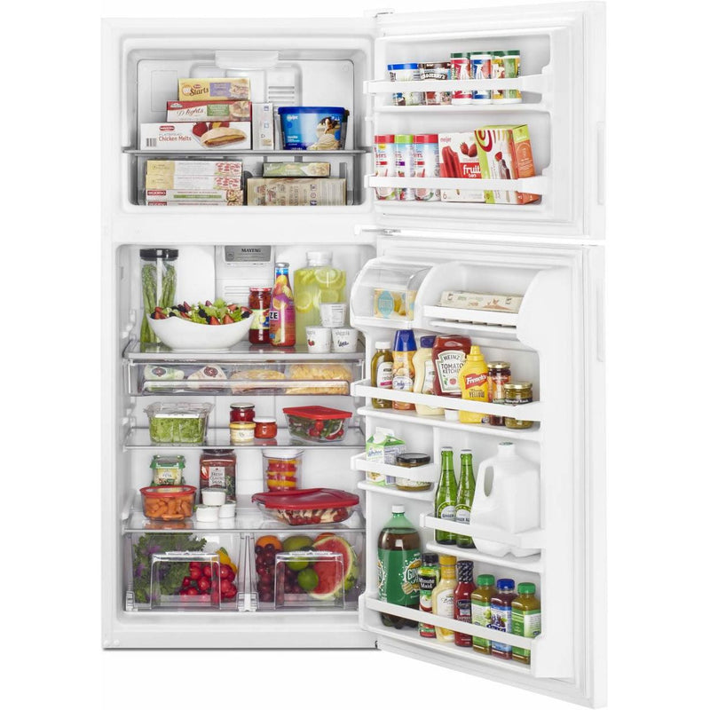Maytag 30-inch, 18 cu. ft. Top Freezer Refrigerator MRT118FFFH IMAGE 3