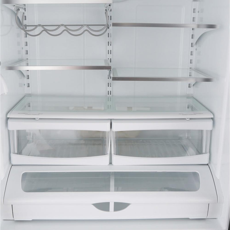 KitchenAid 36-inch, 20 cu. ft. French 3-Door Refrigerator with Interior Water Dispenser KRFC300EBS IMAGE 4