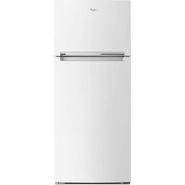 Whirlpool 28-inch, 17.64 cu. ft. Top Freezer Refrigerator WRT518SZFW IMAGE 1
