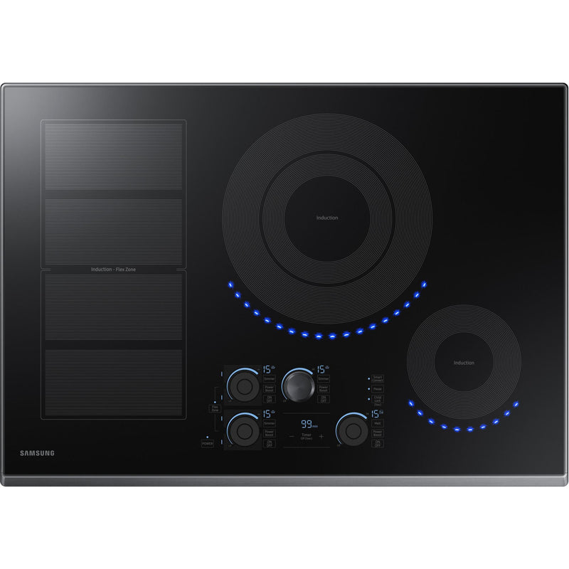 Samsung 30-inch Built-in Induction Cooktop with Virtual Flame Technology™ NZ30K7880UG/AA IMAGE 1