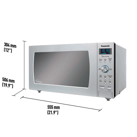 Panasonic 1.6 cu. ft. Countertop Microwave Oven NN-SD786S IMAGE 2