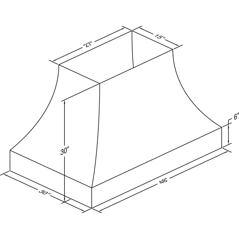 Vent-A-Hood 48-inch Ceiling Mount Range Hood JDIH248/C3SS IMAGE 2