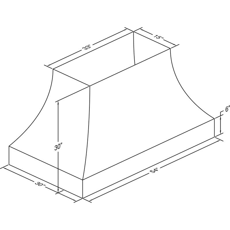 Vent-A-Hood 54-inch Ceiling Mount Range Hood JDIH254/C3SS IMAGE 2