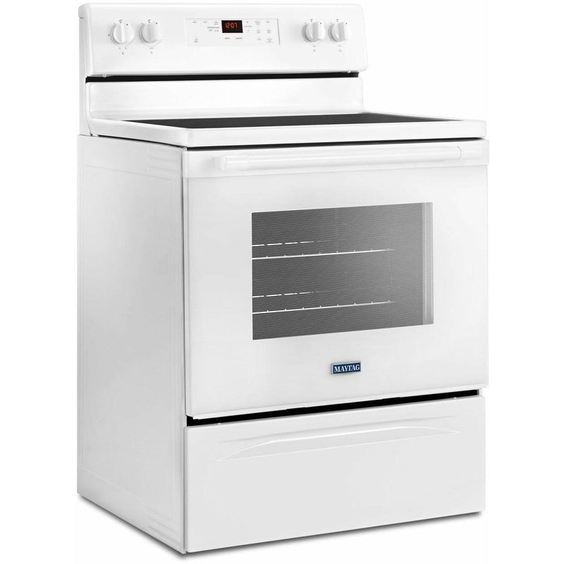 Maytag 30-inch Freestanding Electric Range with Precision Cooking™ System YMER6600FW IMAGE 2